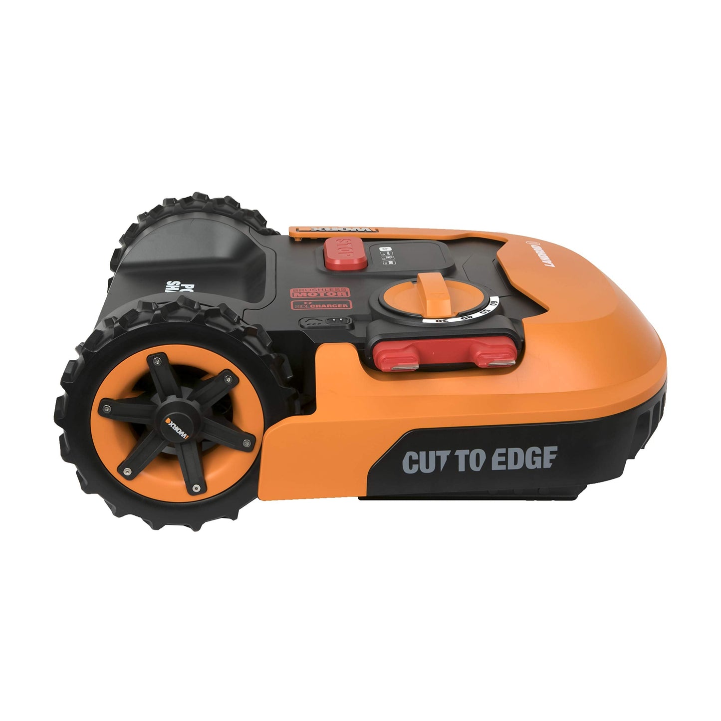 WORX WA0953 Landroid Wheels All-Terrain - for Soft Surface and Wet Lawn - Suitable for The Slope up to 22? or 40% - Easy Assembly - Not for Vision