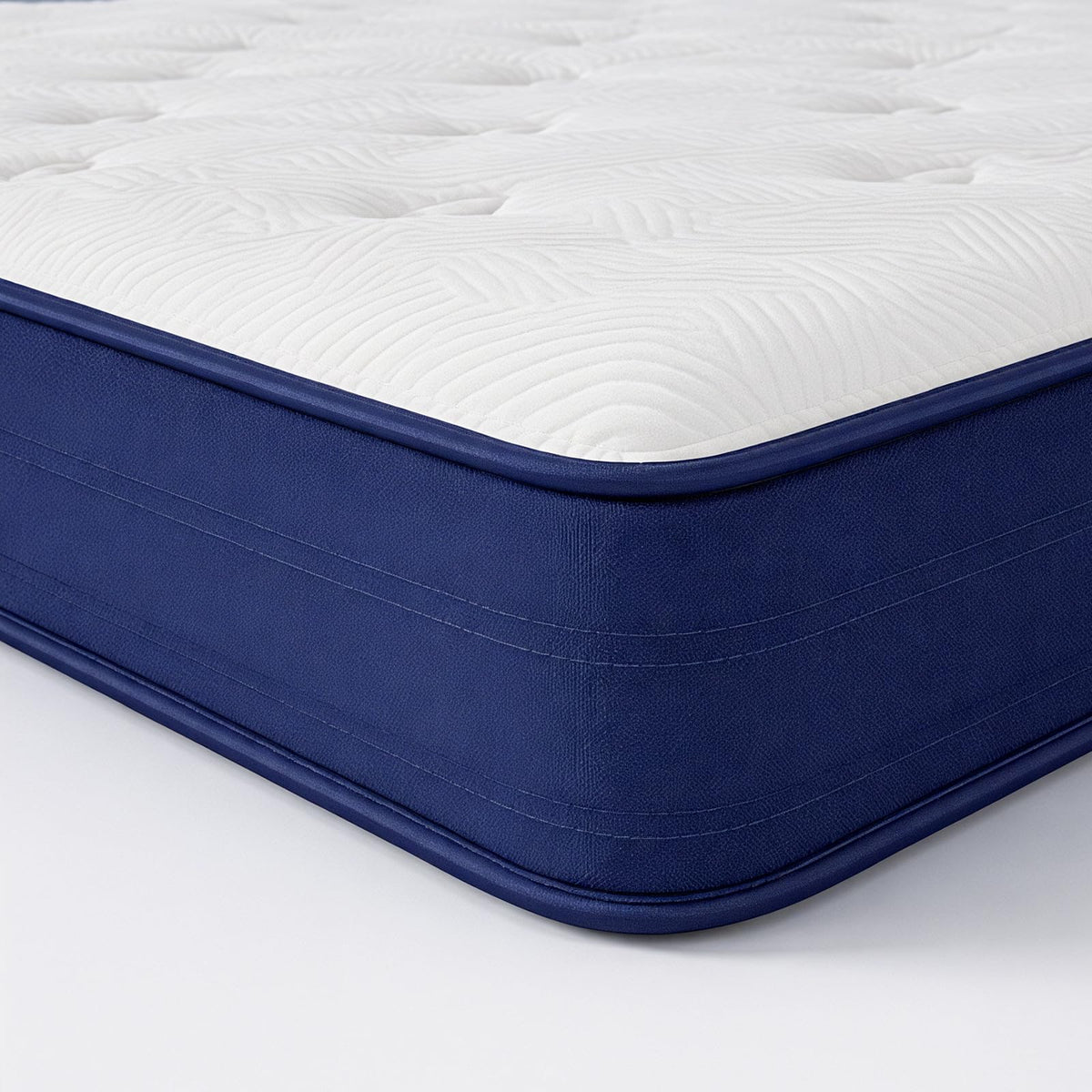 Lavfine King Size Mattress - 5FT Memory Foam with Pocket Spring Hybrid, Medium Support, Motion Isolation, Breathable Soft Fabric, Comfortable Sleep