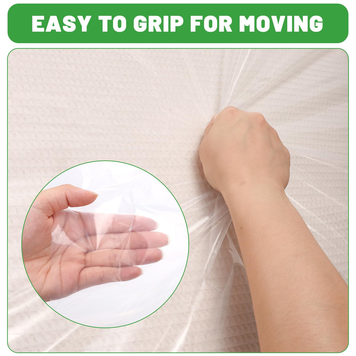 Dntorx Double Mattress Cover for Moving, Mattress Bags for Moving