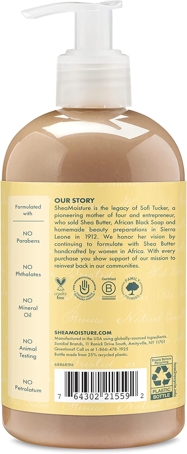 Shea Moisture Jamaican Black Castor Oil Strengthen & Restore Conditioner 13 oz / 384 ml - For Damaged, Brittle & Chemically Treated Hair
