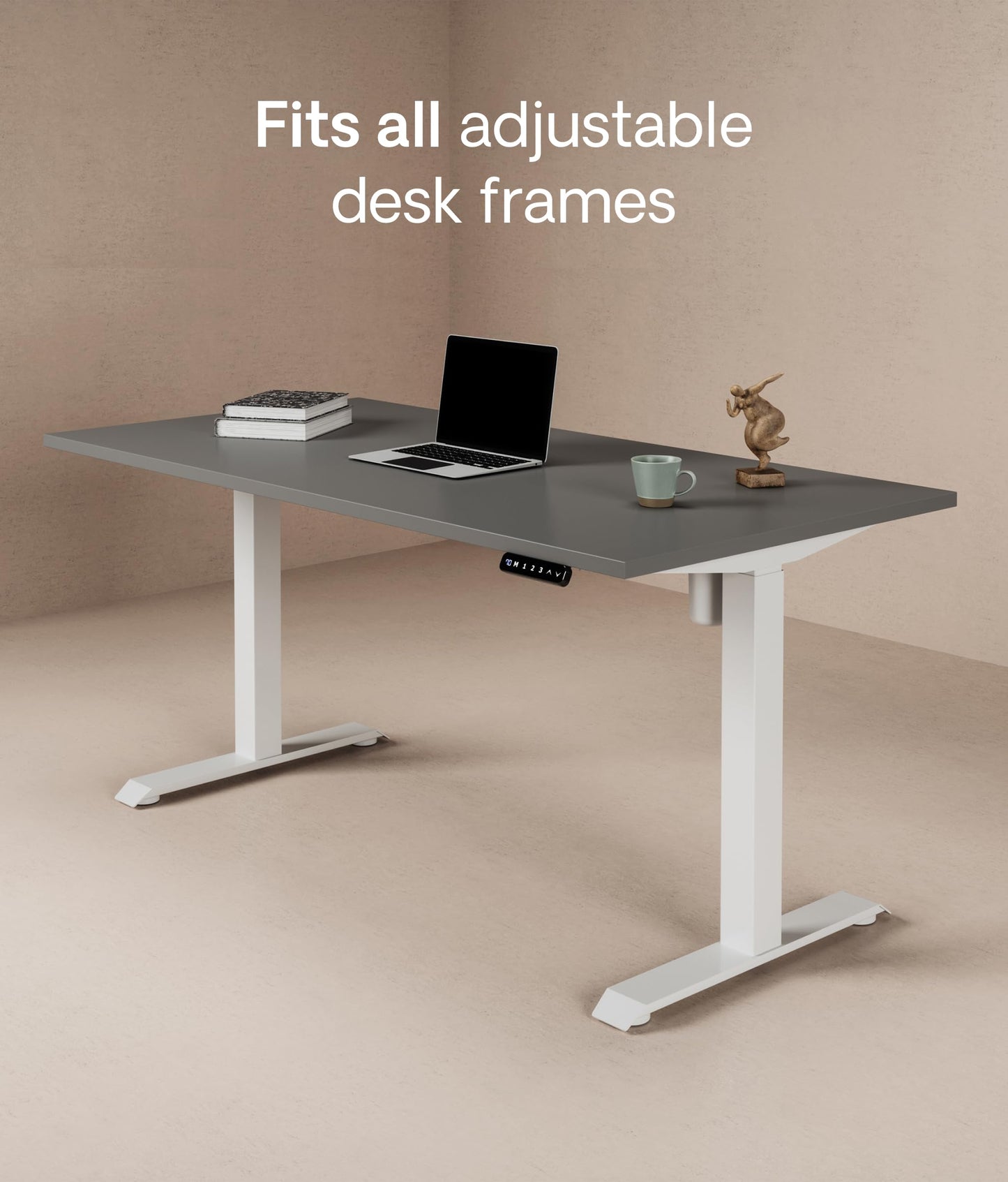 Desktronic Table Top 180 x 80 cm Desk Top - Perfect for Height-Adjustable Desks, Dining Tables and More - Made in Europe