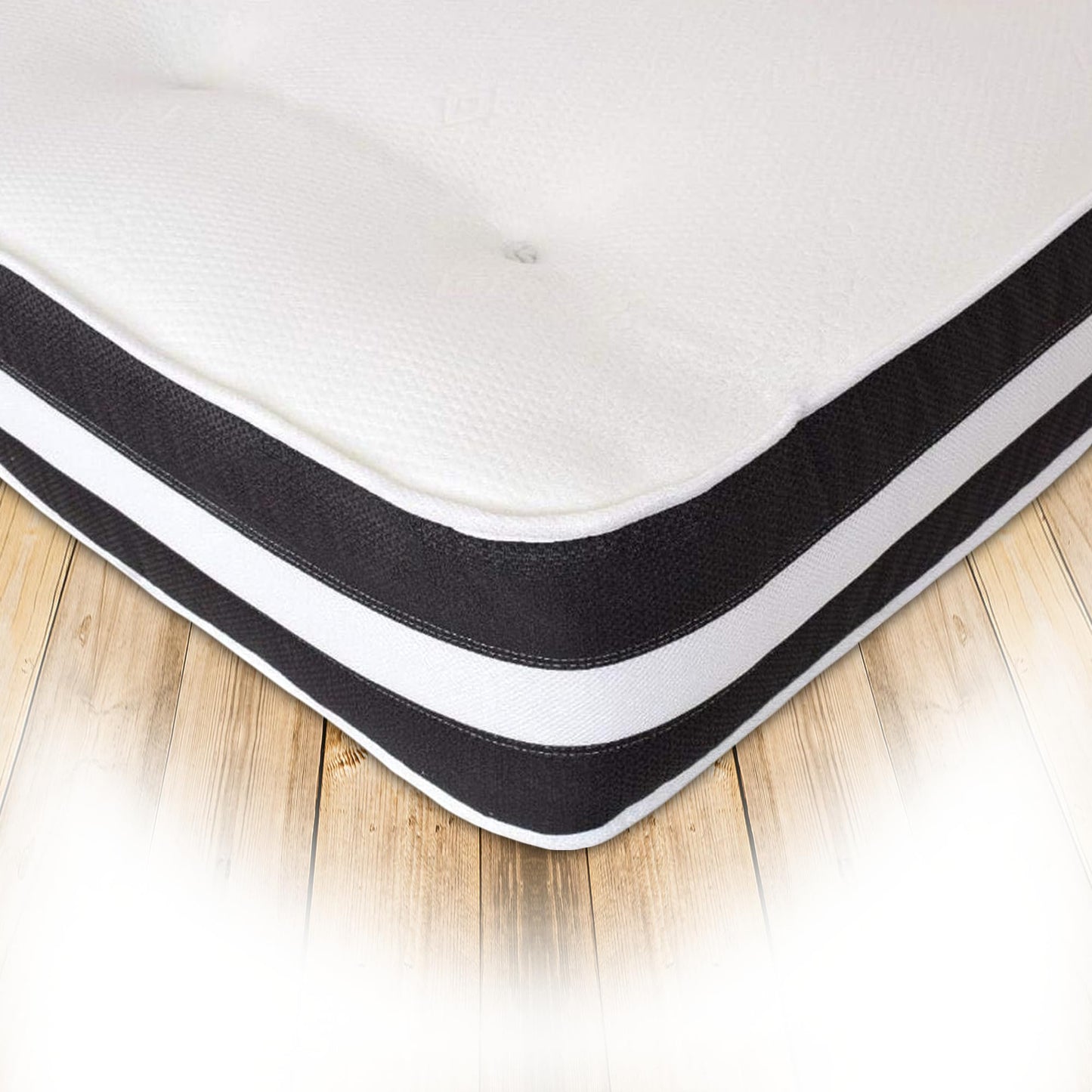 Starlight Beds Cascade Tuft Small Double Mattress, 4ft x 6ft3