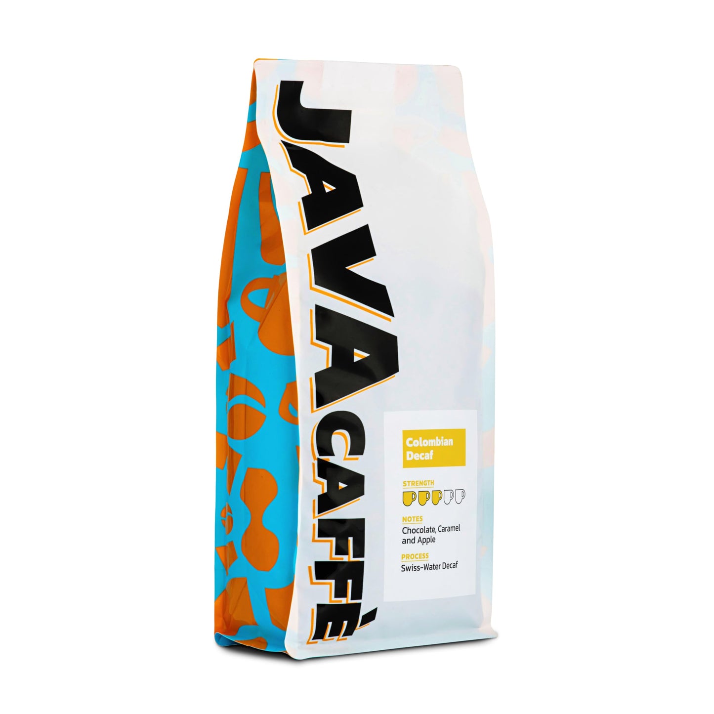 Java Caffe Colombian DECAF GROUND Coffee (1kg) - Hand Roasted Full Medium Roast Artisan Coffee For Cafetieres & Filter Machines