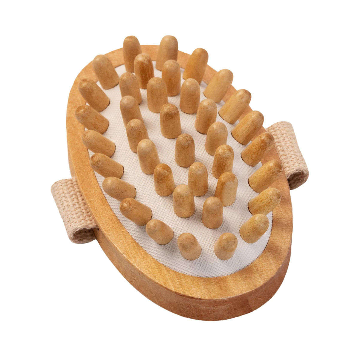 Eco Bath London Cellulite Hand Brush - Cellulite Treatment Brush, Effective Cellulite Remover and Massager for Smooth, Toned Skin, Natural Wooden