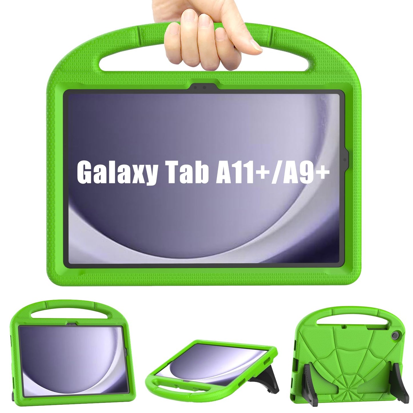 Kids Case for Samsung Galaxy Tab A9 Plus 11 inch 2023/Tab A11 Plus 11 inch 2025, Mansiruyi Shockproof Samsung A9+ Plus/A11+ Plus Tablet Case with