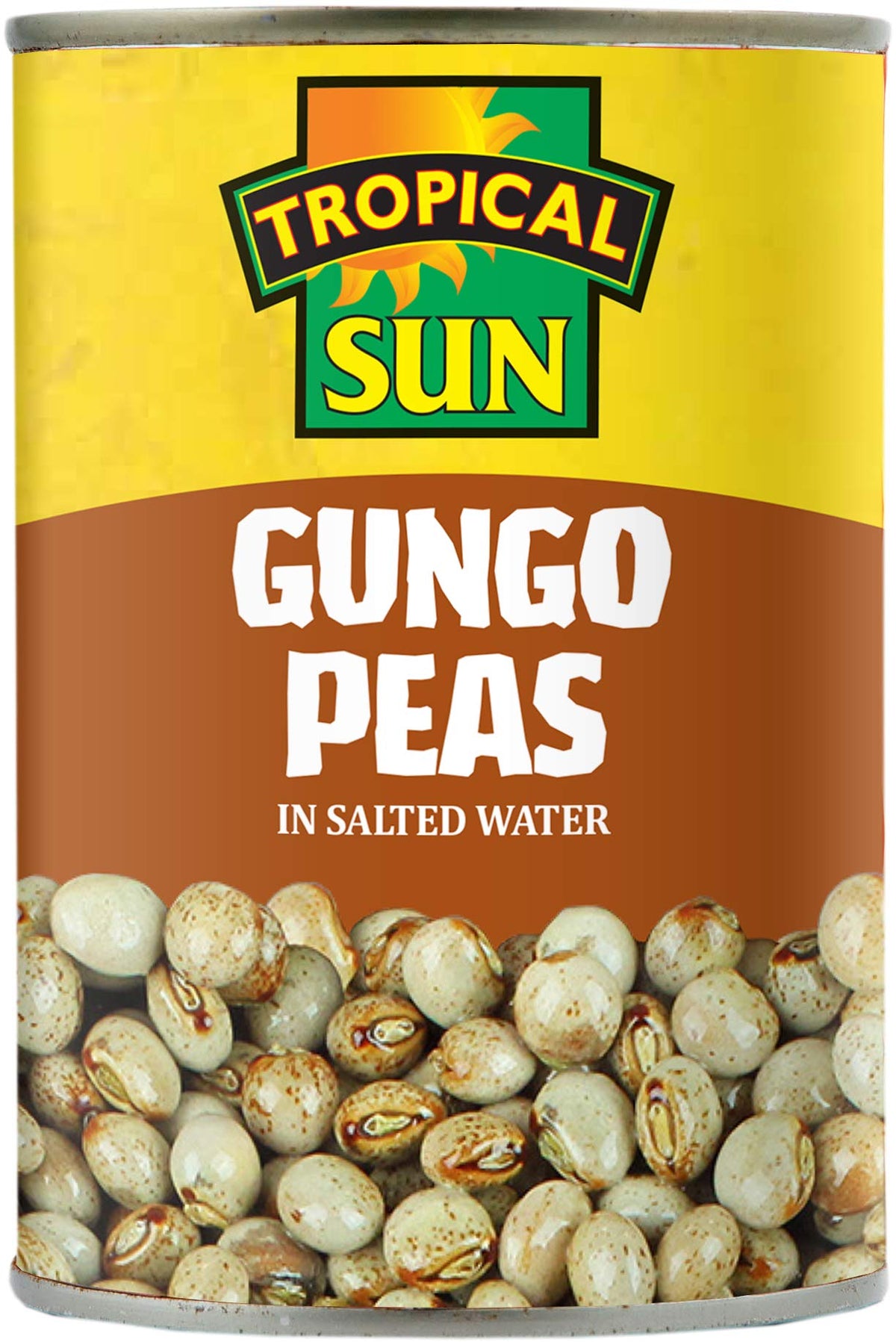 Tropical Sun Gungo Peas Tins 400 g (Pack of 12)