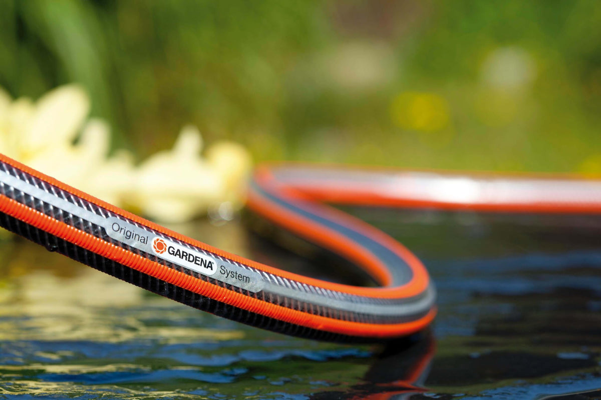 Gardena Premium Superflex Hose, 13 mm (1/2 inch), 30 m: Garden Hose with Power Grip Profile, 35 bar Burst Pressure, Highly Flexible, Keeps its Shape,