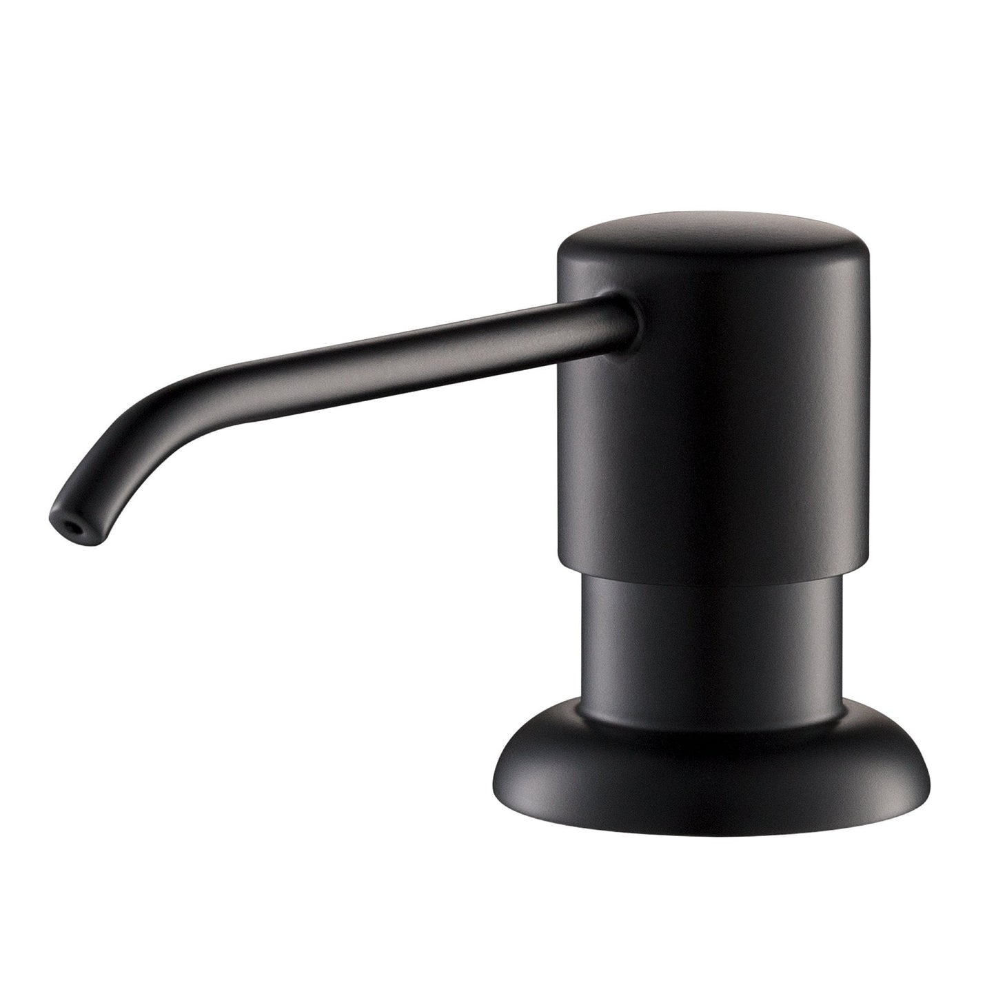 Kraus Kitchen Soap and Lotion Dispenser, Solid Brass, Matte Black