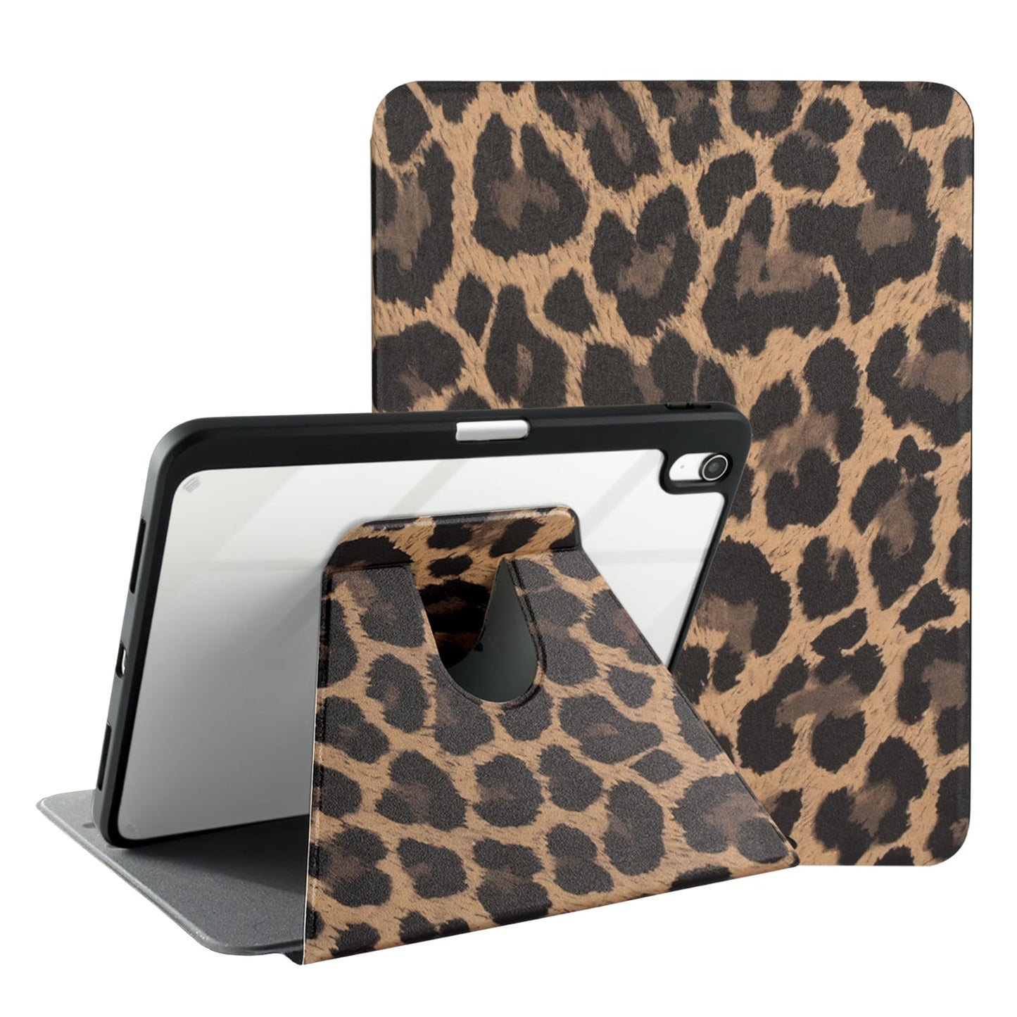 Fycyko 360 Rotating Case for iPad (A16) 11th/10th Generation with Pencil Holder 2025/2022 11/10.9 inch, Shockproof Protective Cover for iPad 11/10