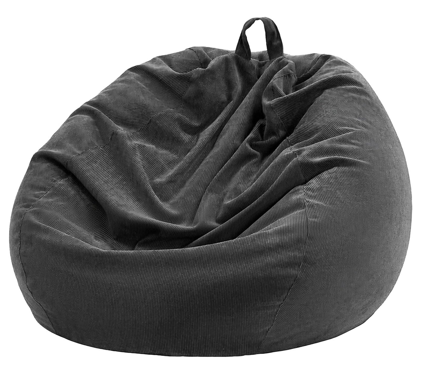 Nobildonna Bean Bag Chair Cover (No Filler) for Kids Beanbag Stuffed Animal Storage Without Filling Plush Toys Holder and Organizer Soft Premium