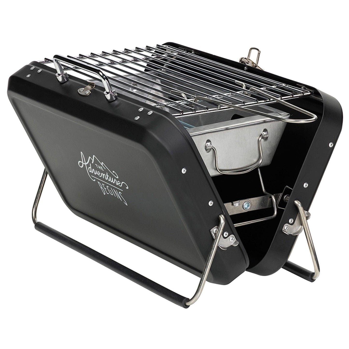 Gentleman's Hardware Small Suitcase Style BBQ Black