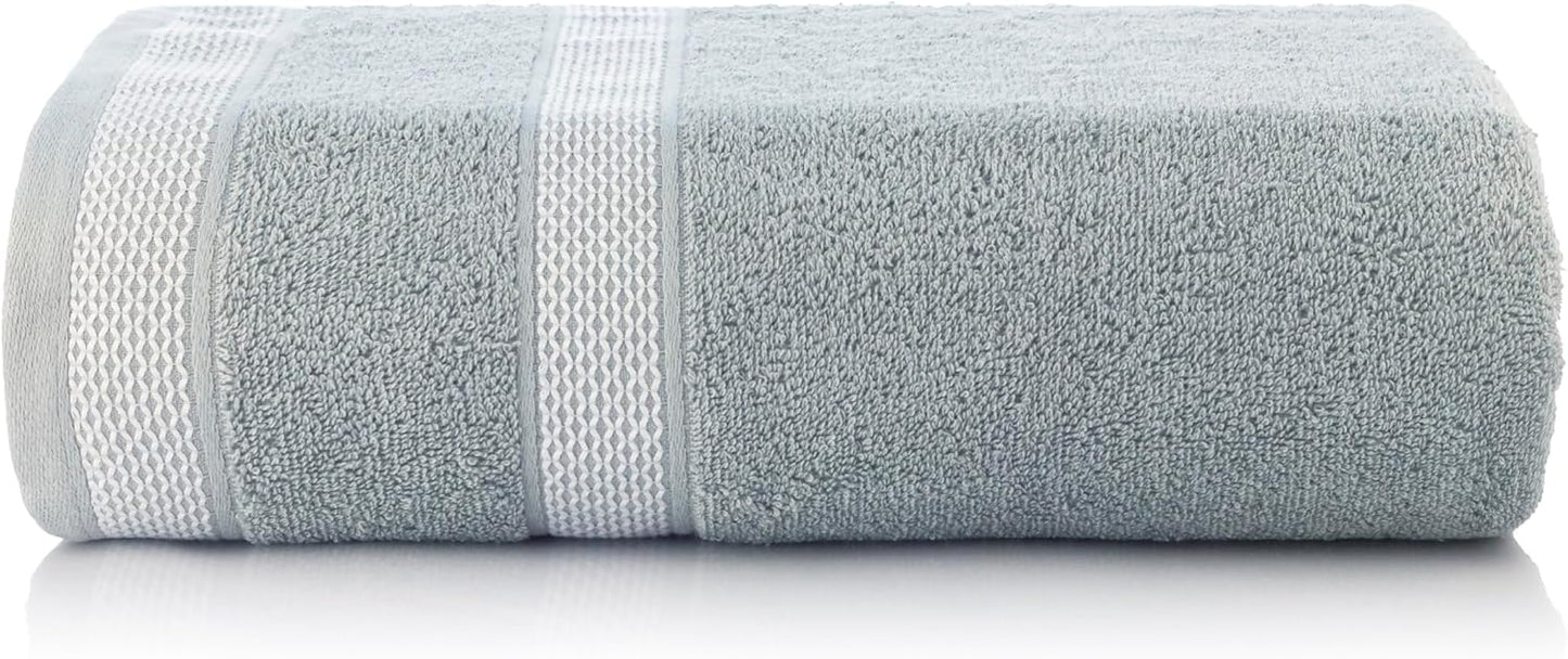 CASA COPENHAGEN Solitaire Towel Set, designed in Denmark, 600 g/m², Hotel & Spa, Kitchen & Bathroom, 6-piece set with 2 bath towels, 2 hand towels