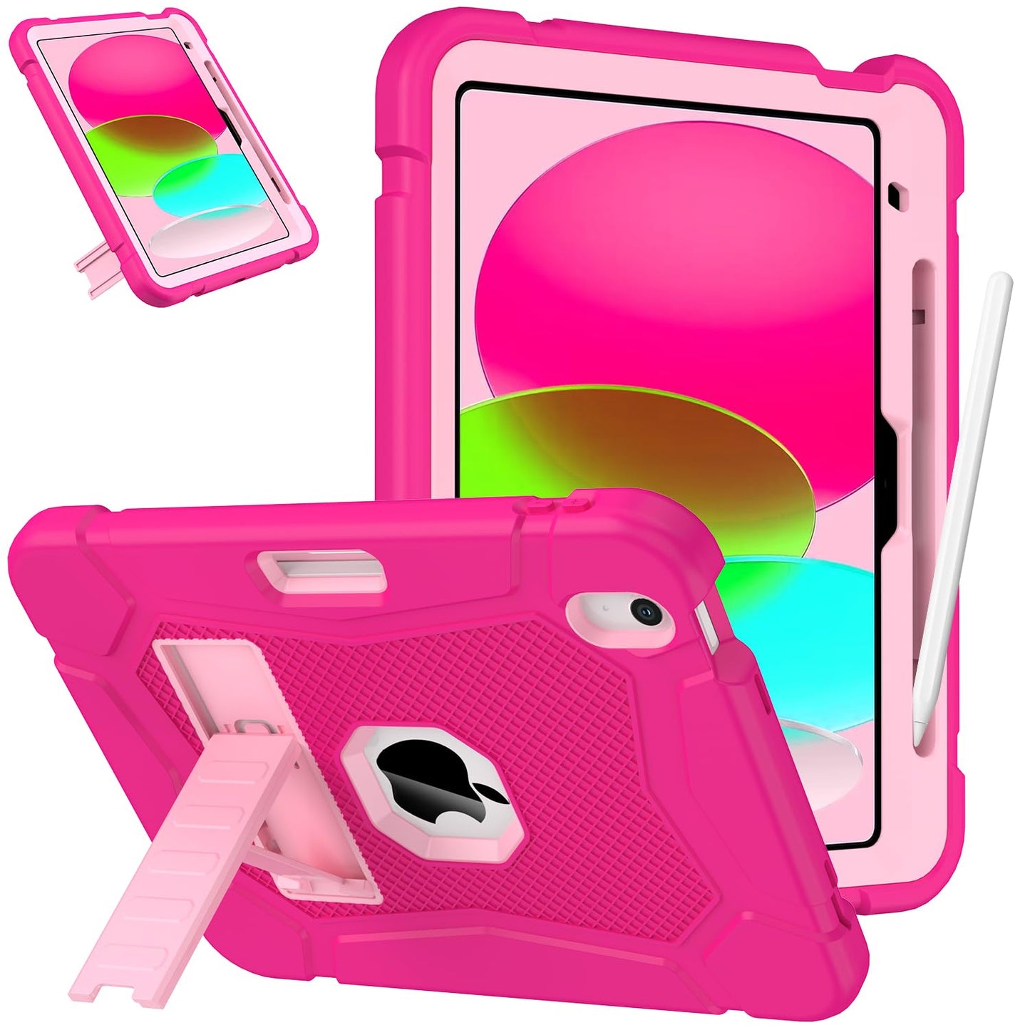 SINSO Case for iPad (A16) 11th Generation 11 Inch 2025/iPad 10th Generation 10.9 Inch 2022, Fully-Body Heavy Duty Shockproof Protective Kids iPad