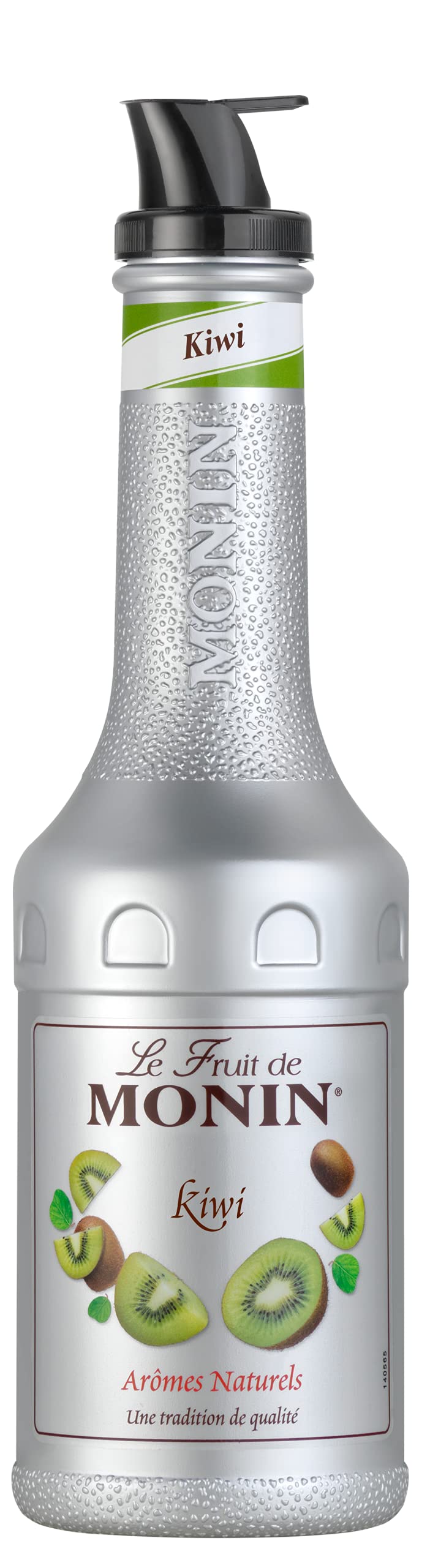 MONIN Kiwi Fruit Mix Puree 1L for Cocktails, Smoothies and Mocktails. Vegan-Friendly, Allergen-Free, 100% Natural Flavours. 2-in-1 Apple Puree and