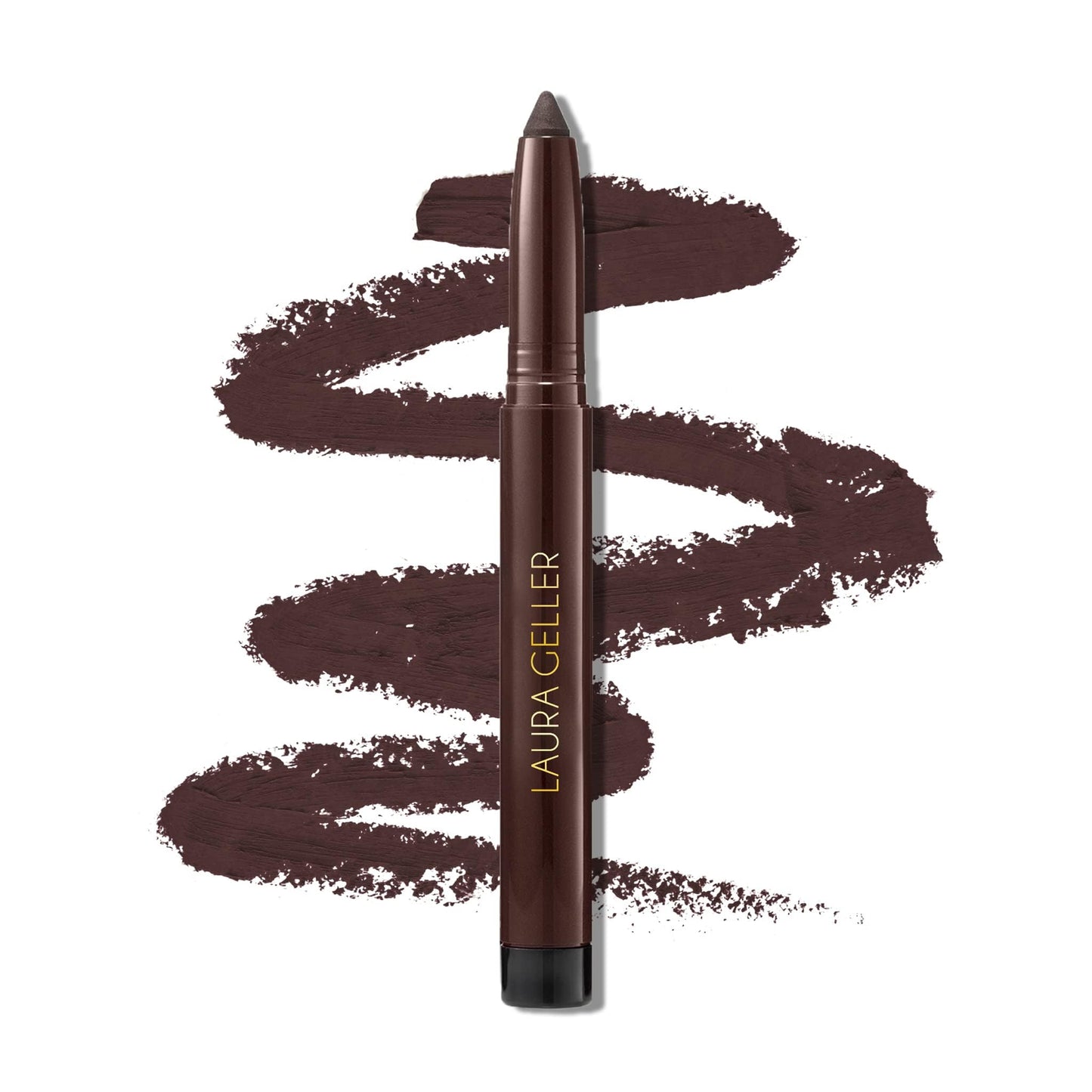 LAURA GELLER NEW YORK Longwear Kohl Kajal Eyeliner Pencil (Smoky Taupe Kohl) Hydrating & Vibrant Eyeliner Pencil With Built in Sharpener For Expert