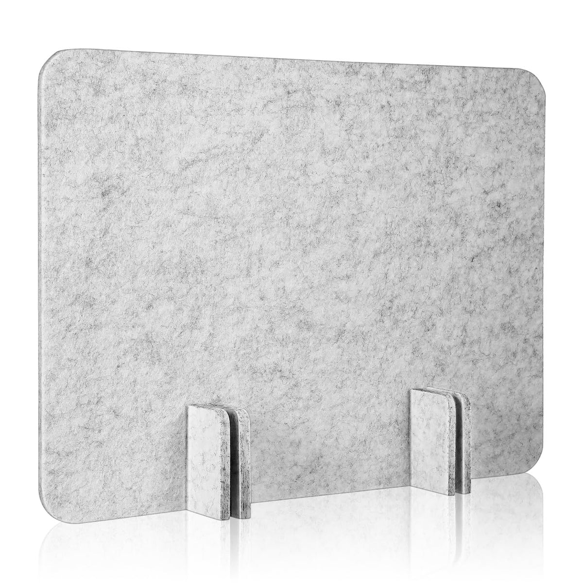 DIYEAH Felt Desk Divider Privacy Panel 15.75 X 11.81 X 0.39 in Freestanding Desk Screen Partition for Office School and Dormitory Acoustic Noise