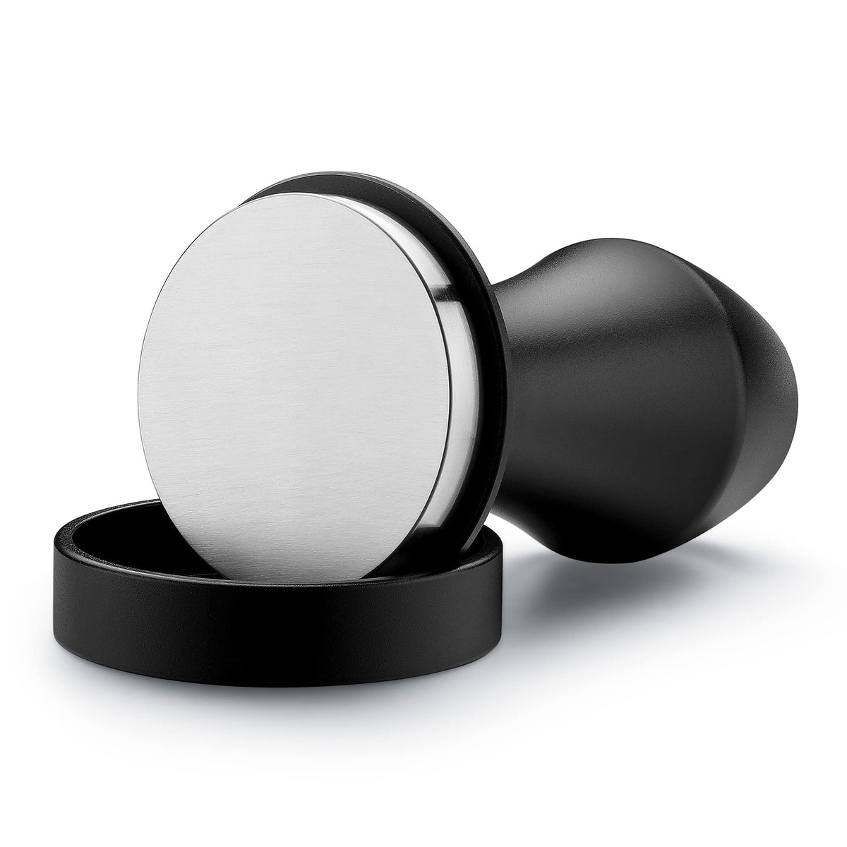 Normcore 51mm Espresso Tamper - Spring-Loaded Tamper  Barista Tools - Barista Coffee Tamper with Anodized Aluminum Tamper Stand Holder  Stainless