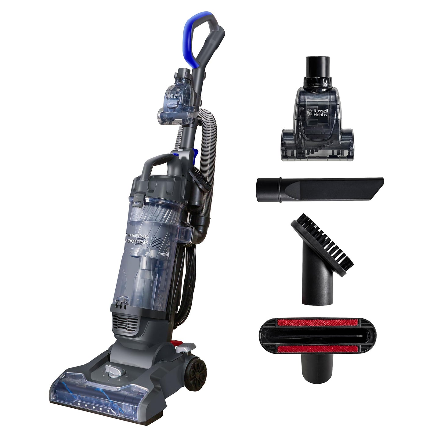 Russell Hobbs Vacuum RHUV7001, Upright Vaccum, Grey & Blue