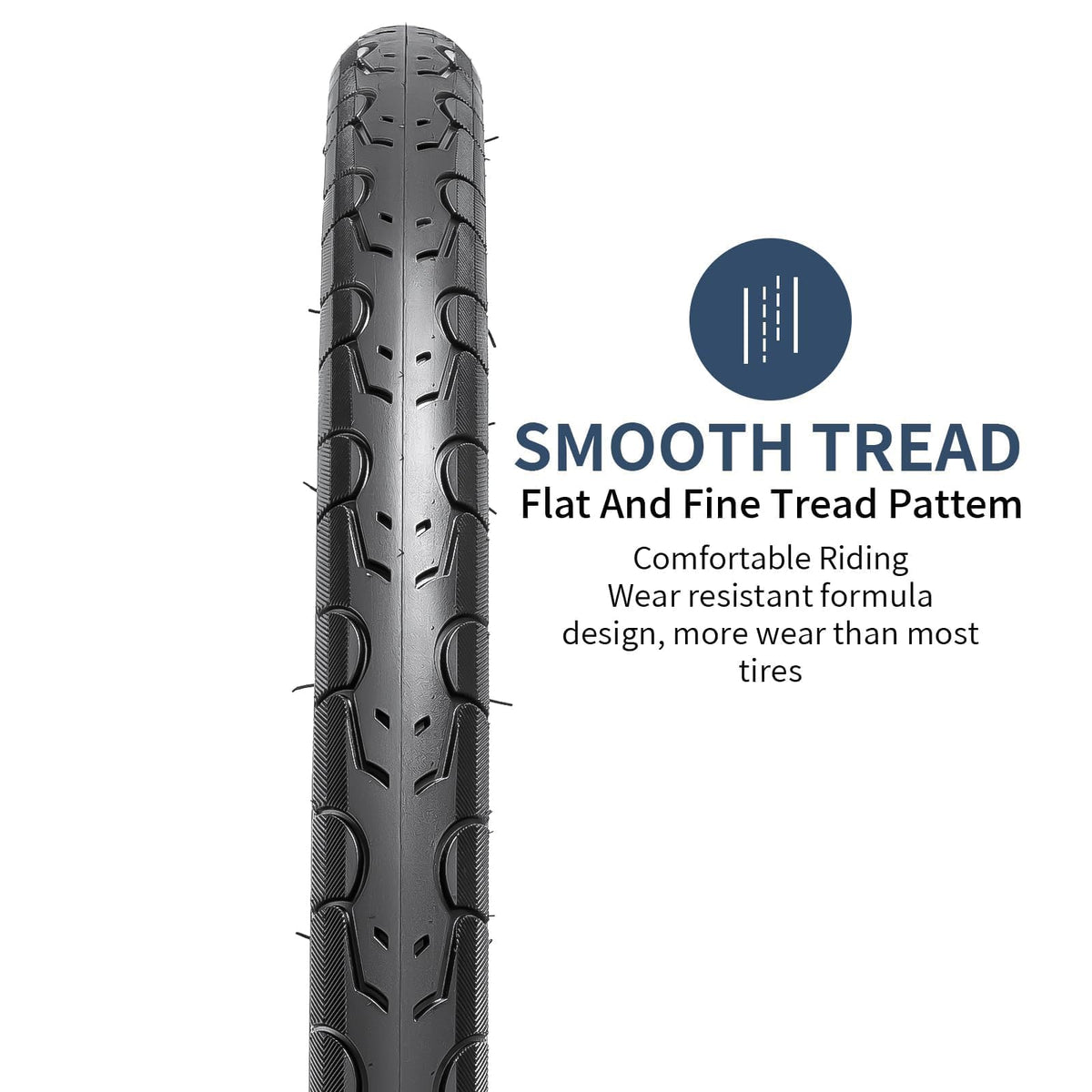 YunSCM 2-PCS 700C Road Bike Tyres 700x28C ETRTO 28-622 and Bike Inner Tubes 700x25/32C FV60mm Presta Valve Compatible with 700x25c 700x28c 700x30c
