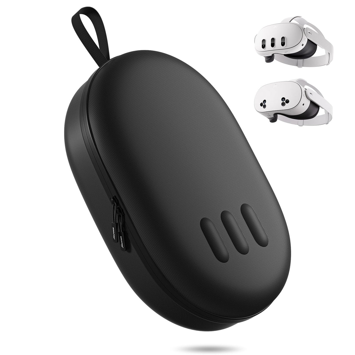 ZOZOVR Hard Carrying Case for Meta Quest 3S/3, Compatible with Oculus Quest 3S/3 Headset with Elite Strap, Controllers and Other Accessories, Storage
