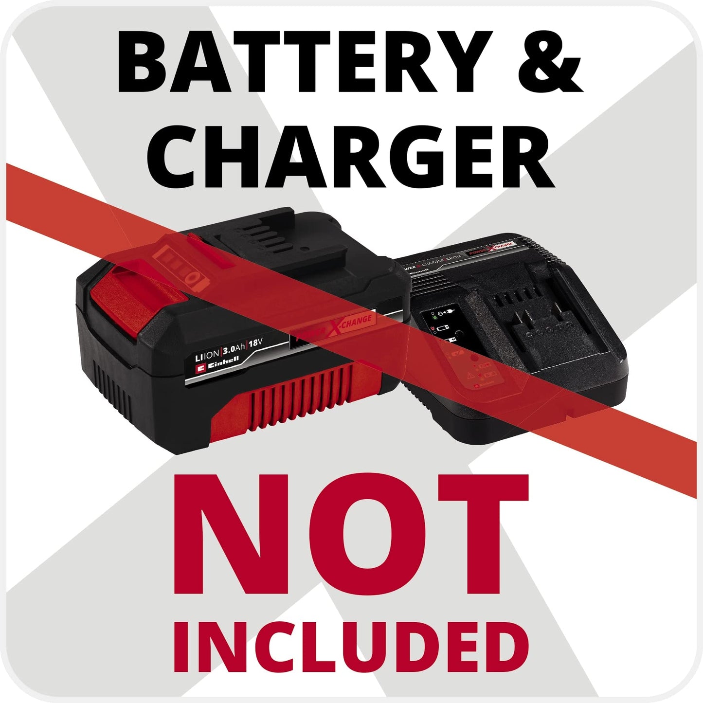 Einhell Power X-Change 18V Cordless Grout Cleaner - Adjustable Telescopic Long Handle, Replaceable Brushes (Nylon And Steel Included) - GE-CC 18 Li