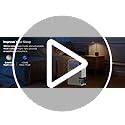 Dehumidifier for Home Damp, EasyAcc 1200ml Electric Dehumidifier with Ultra Quiet & Auto Shut off 7 Colorful LED Portable Mini for Wardrobe Bathroom Closet RV Bedroom Garage-Black