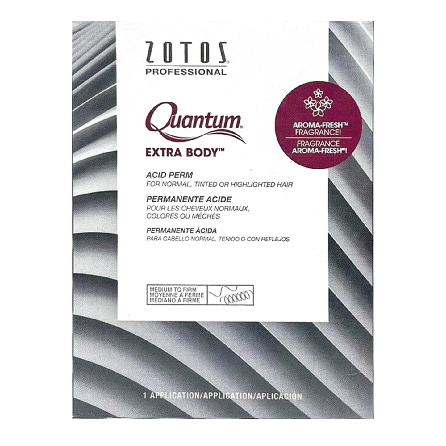 Zotos Quantum Extra Body Acid Permanent for Unisex 1 Application Treatment