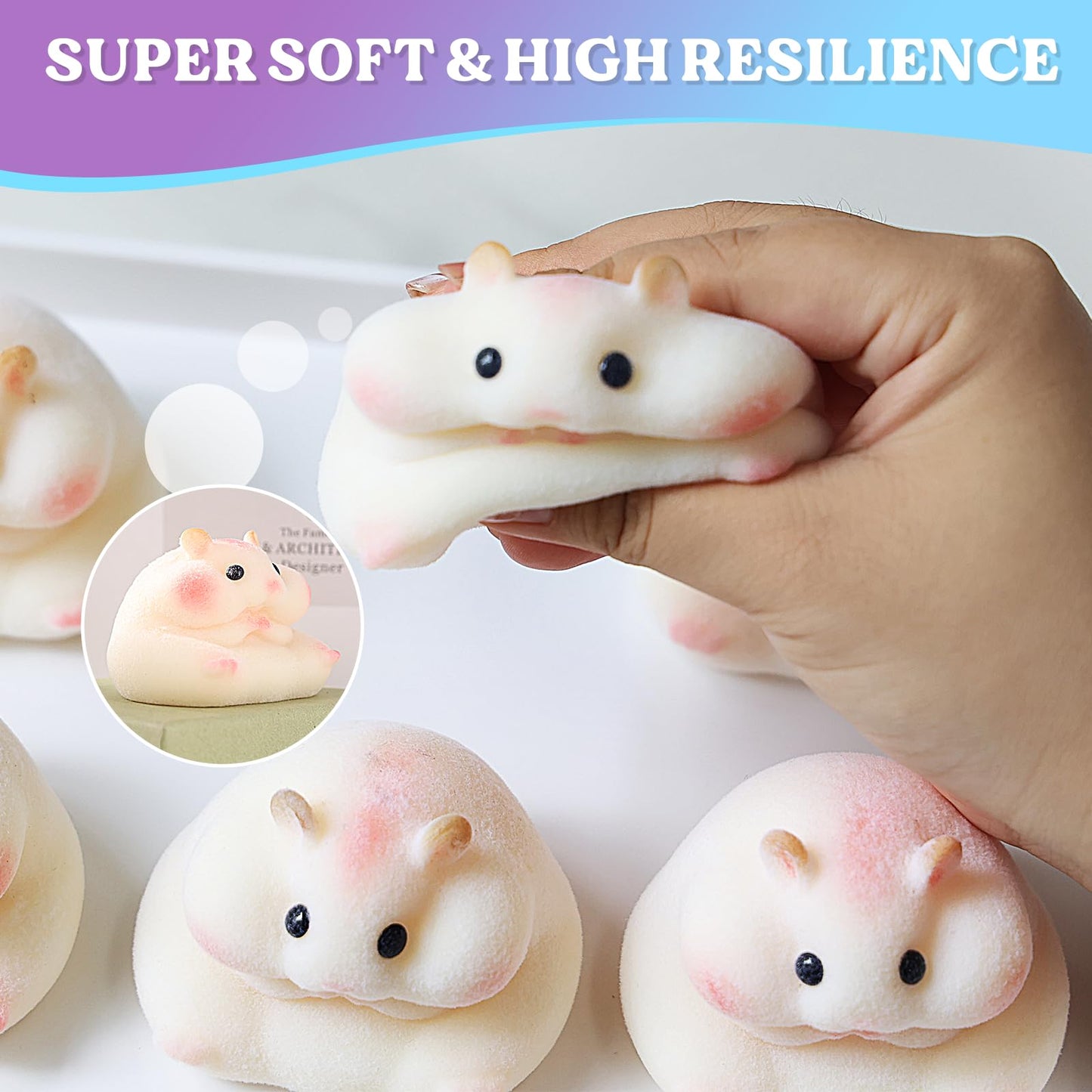 LET'S RESIN Liquid Silicone for Squishy Maker, 60oz Super Soft Silicone Rubber Making Kits -1:1 Ratio by Weight, DIY Decompression Gift
