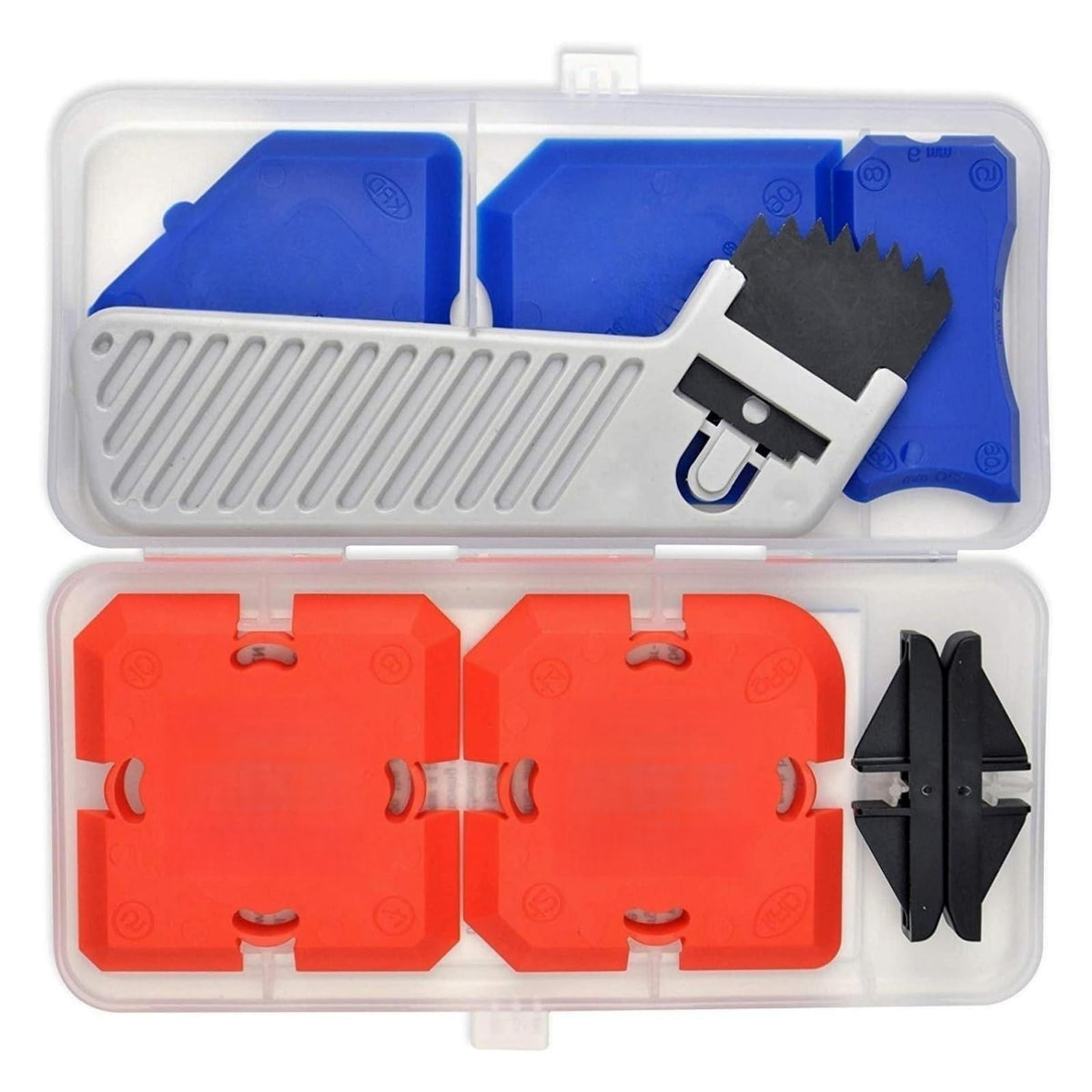 11 Pcs Silicone Profiling Kit Caulking Kit Silicone Sealant Grout Finishing Sealing Tools Caulk Removal Scraper for Bathroom Flooring Windows Sink