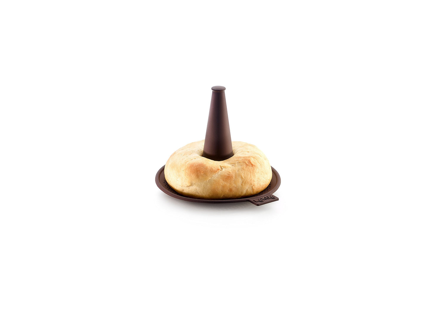 L?ku? Bagel Moulds, Brown, 6-Piece,
