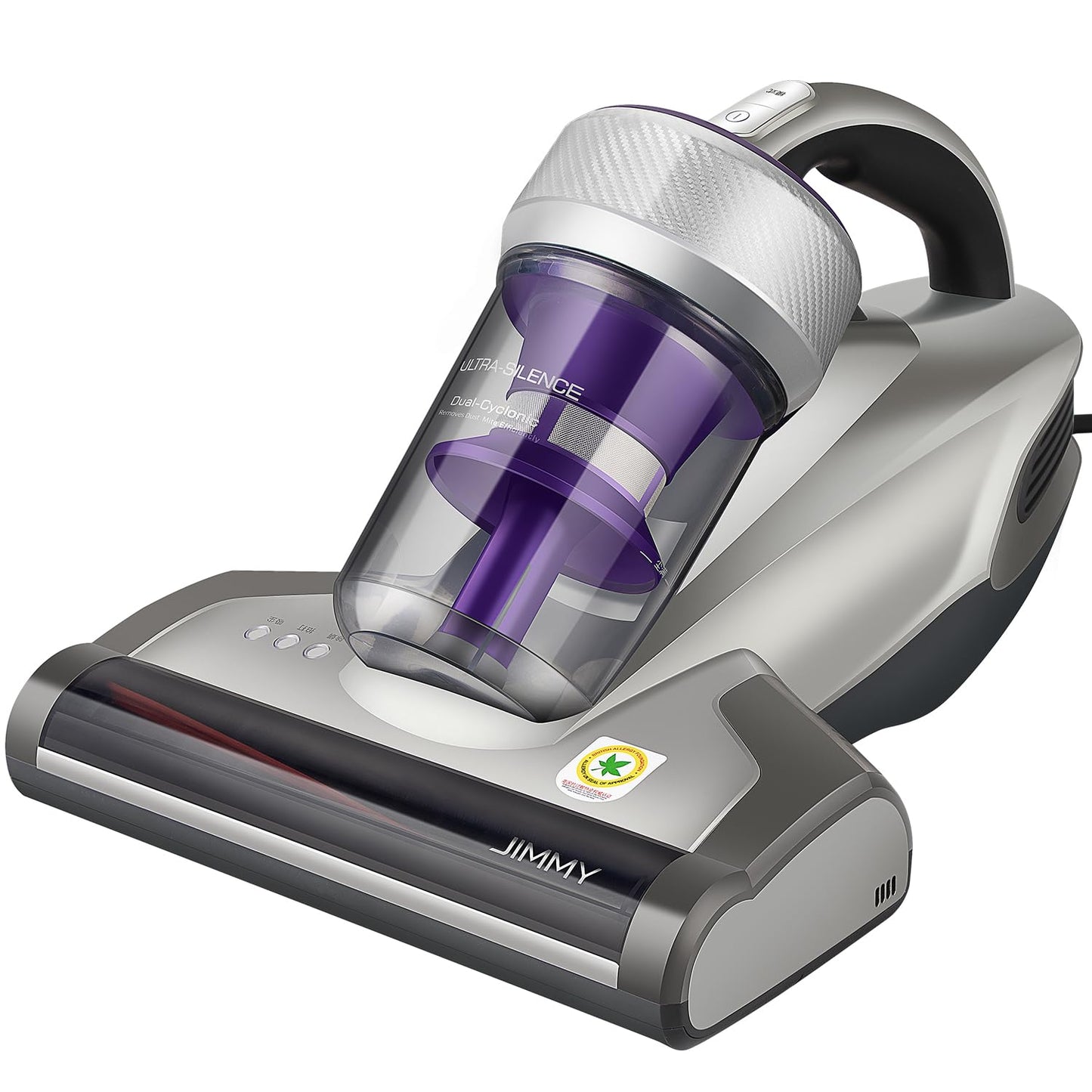 Jimmy JV35 Mattress Vacuum Cleaner, 700W Anti Dust Mite Bed Vacuum Cleaner with UV-C Light, 14 KPa Suction Power Corded Handheld Vacuum for Bed