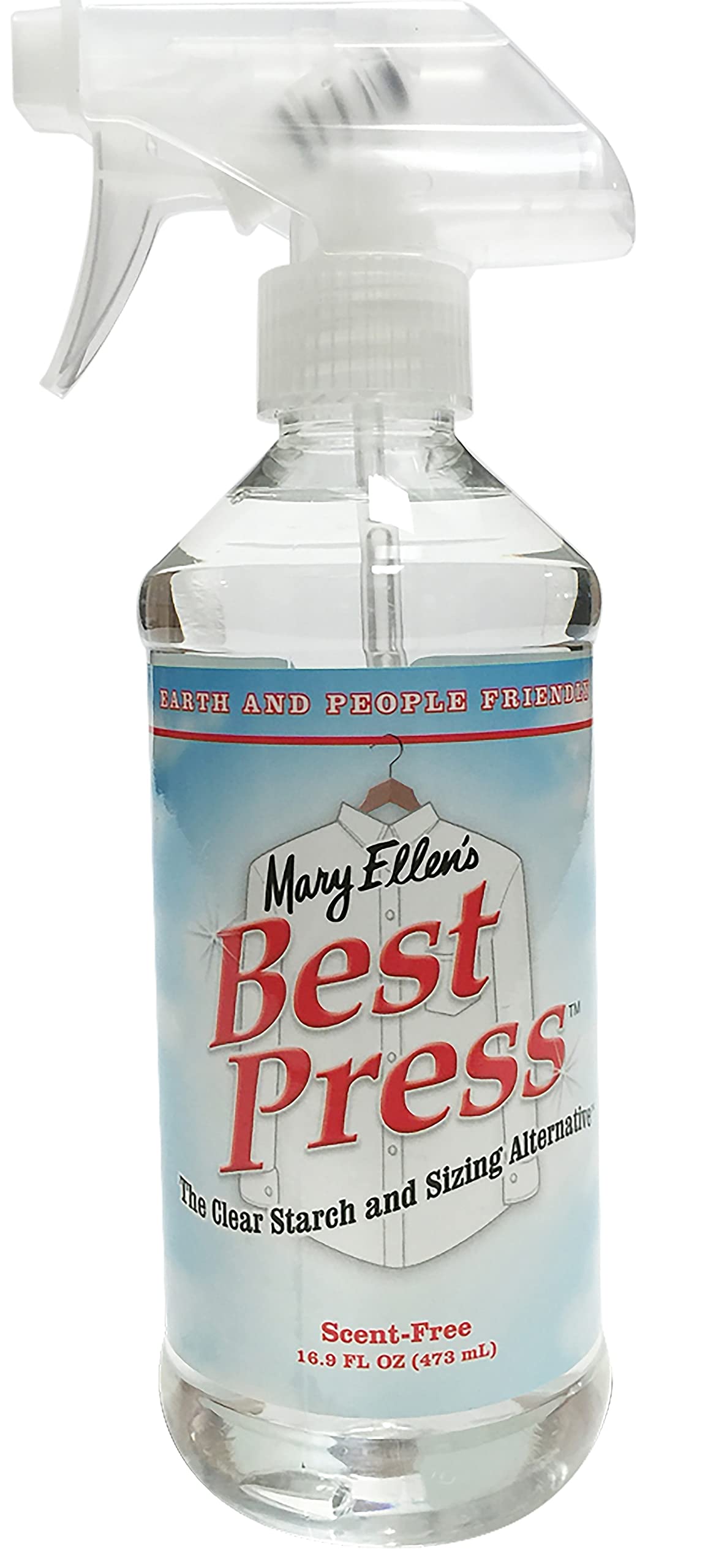 Mary Ellen Products Mary Ellen's Best Press Clear Starch Alternative Scent-Free, 499 ml