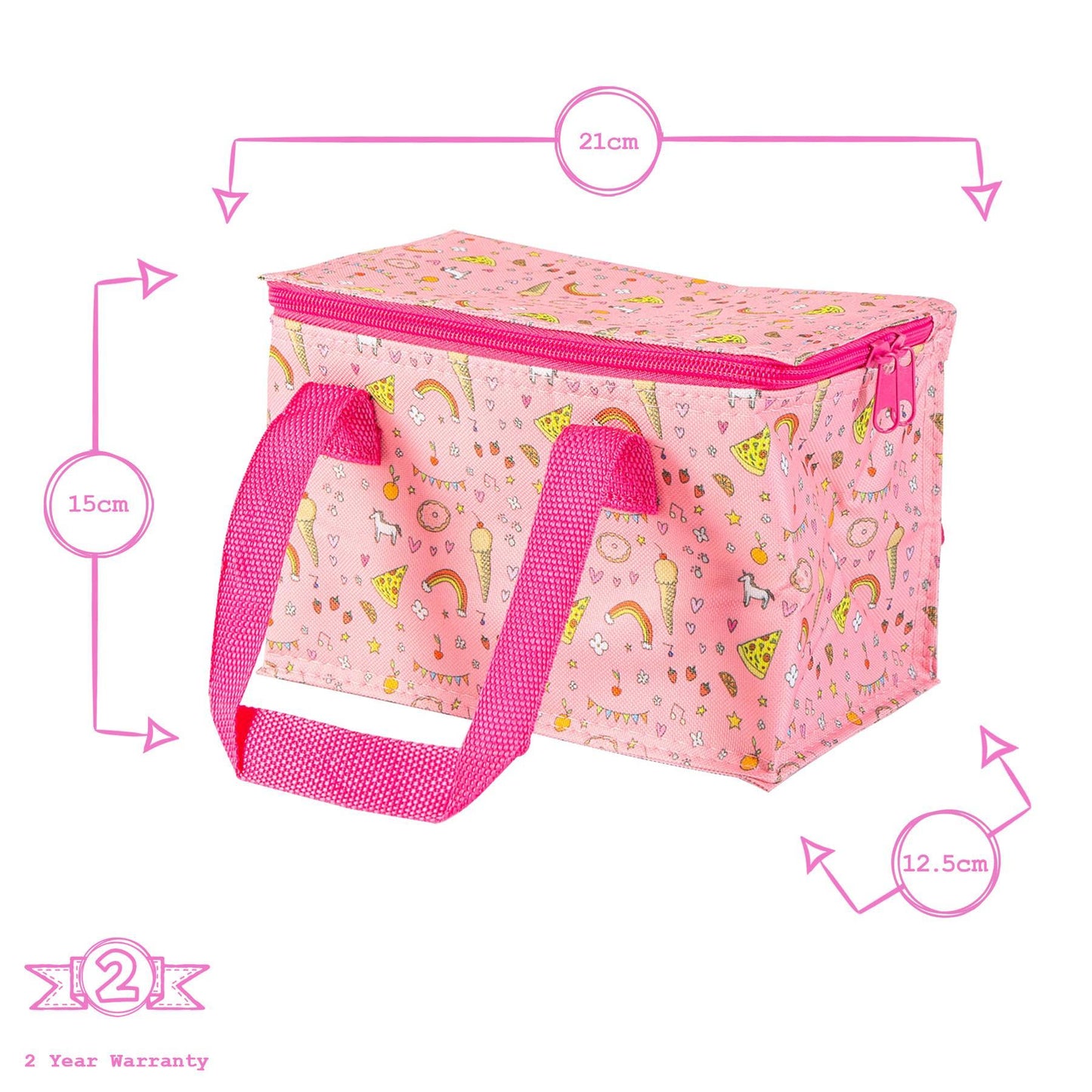 Sketchbook Insulated Lunch Bag