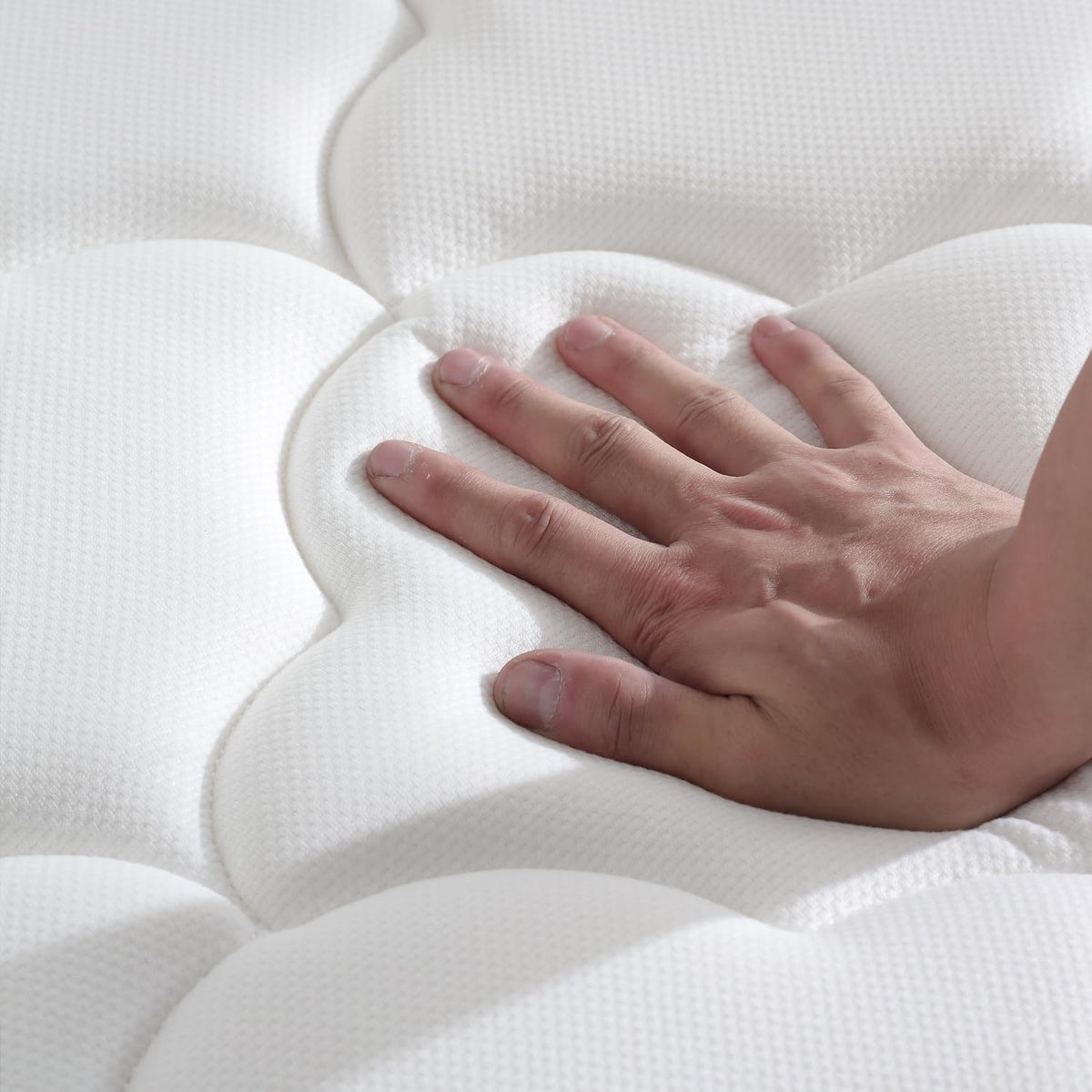 Clou&eir 190x135x25cm Double Memory Foam Spring Mattress