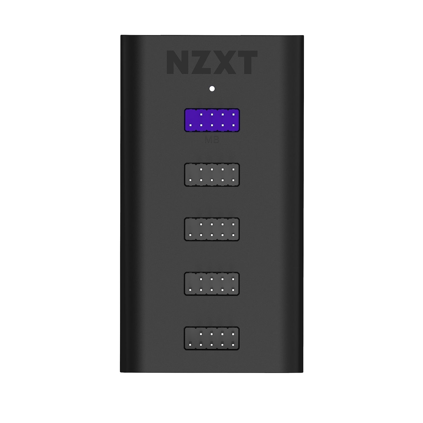 NZXT Internal USB Hub 3 - AC-IUSBH-M3-4 Internal USB 2.0 Ports - 3M Dual Lock Tapes - Magnetic Body - Plug and Play