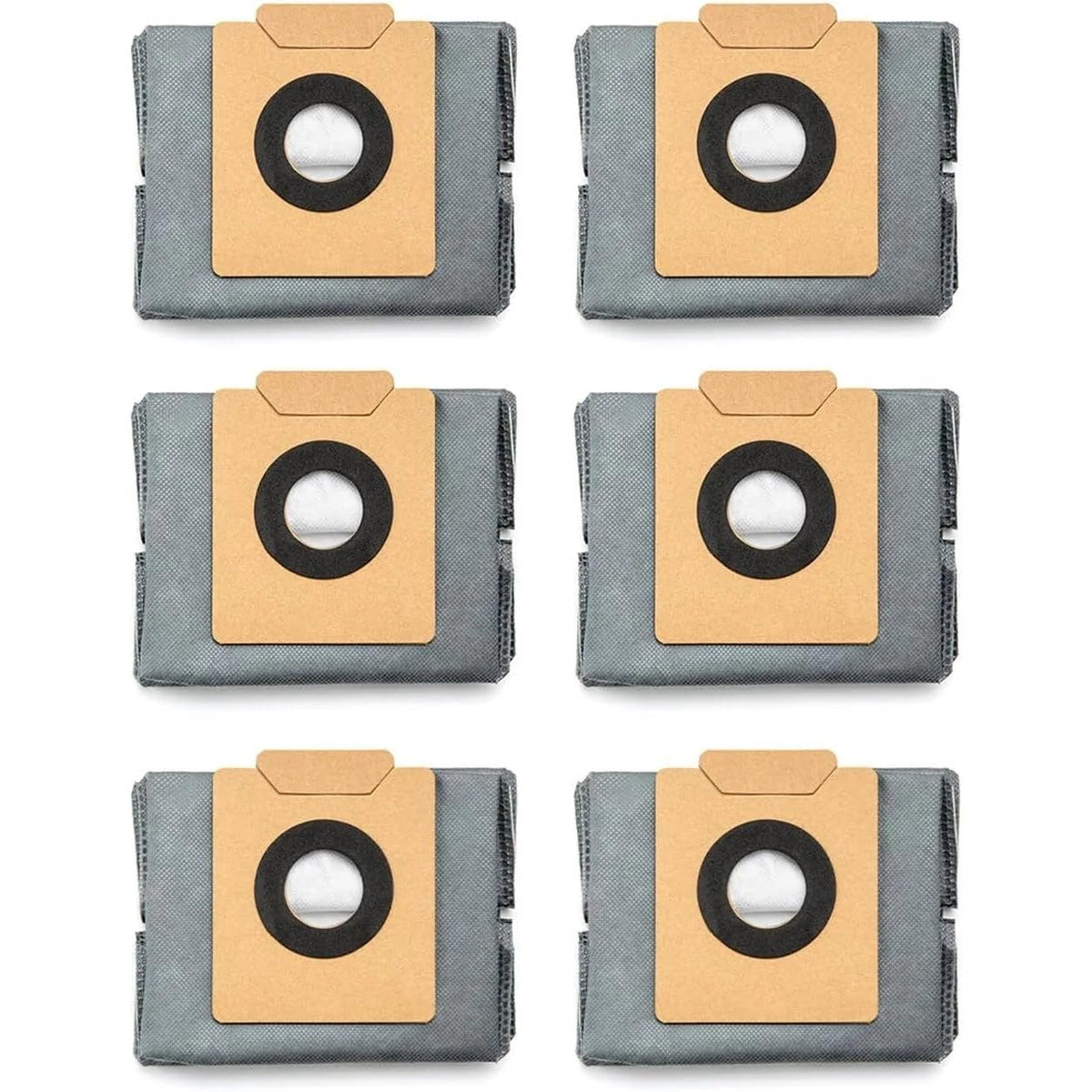 eufy 6-Pack Large Capacity Dust Bags Compatible with X10 Pro Omni Robot Vacuum and X8 Pro with Self-Empty Station