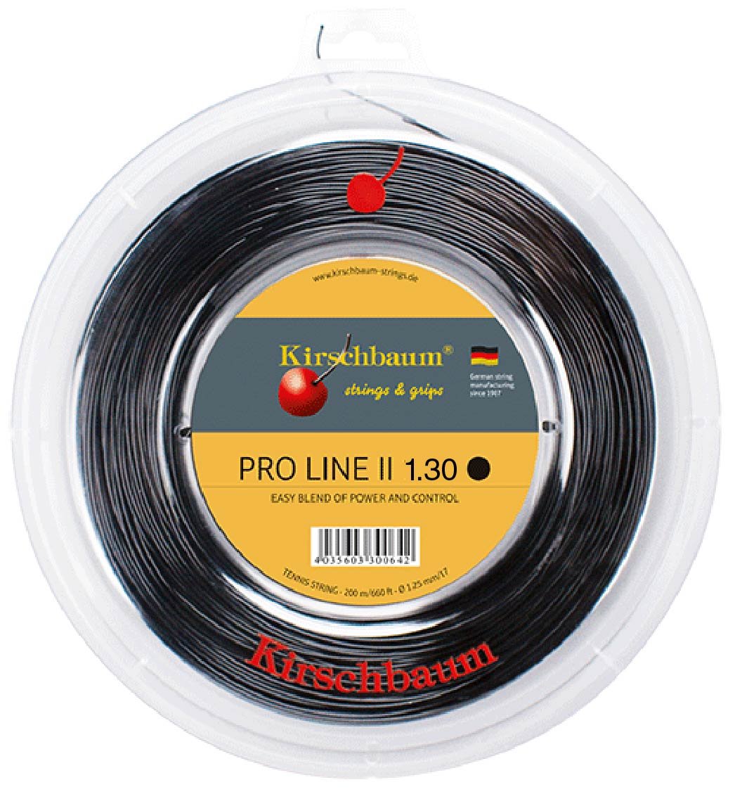 Kirschbaum Pro Line II String Reel - Black, 1.3 mm