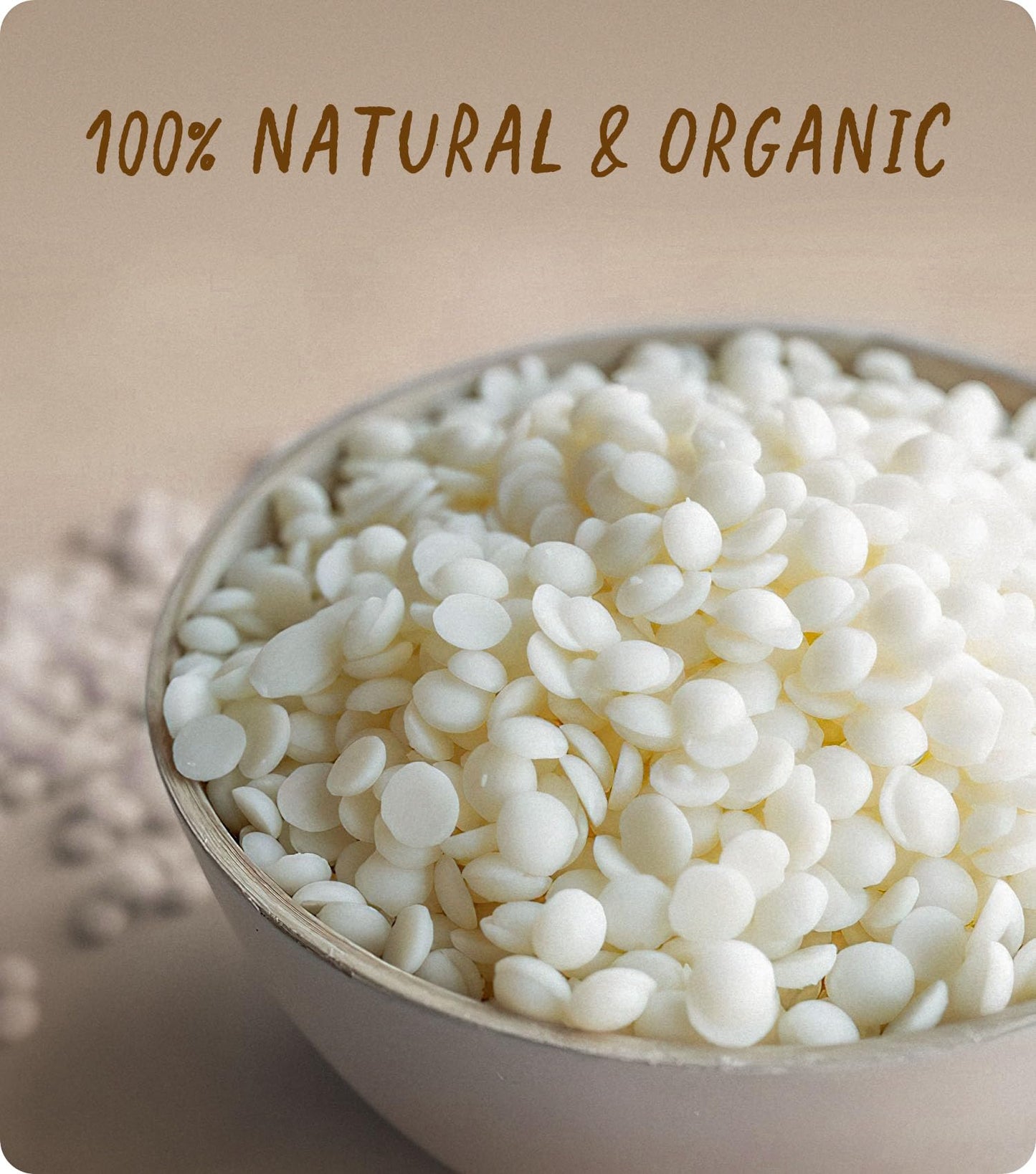 Soy Wax, BOYUJK Premium Natural Candle Wax, 100% Soy Wax for Candle Making from Organic Farm, No additives, Harmless and Pure (5KG)