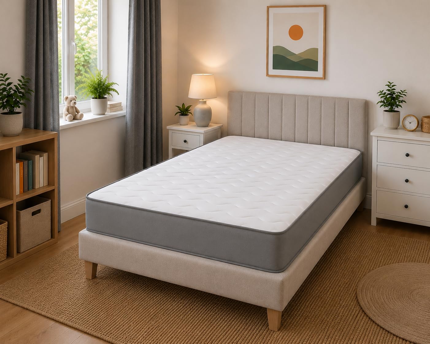 eXtreme comfort ltd Cooltouch Colours Grey Double Mattress