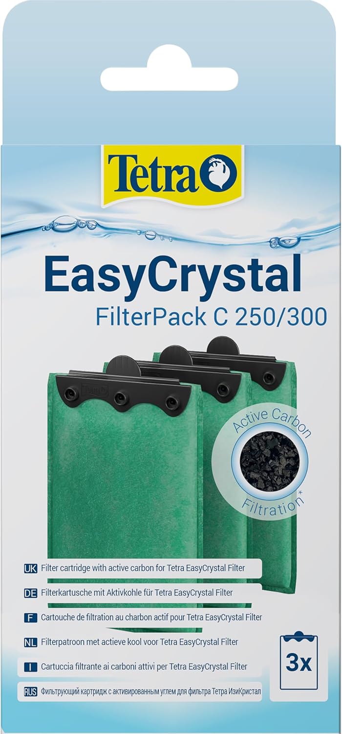 Tetra EasyCrystal Filter Pack C250/300, 3 pieces, Green, New but damaged box
