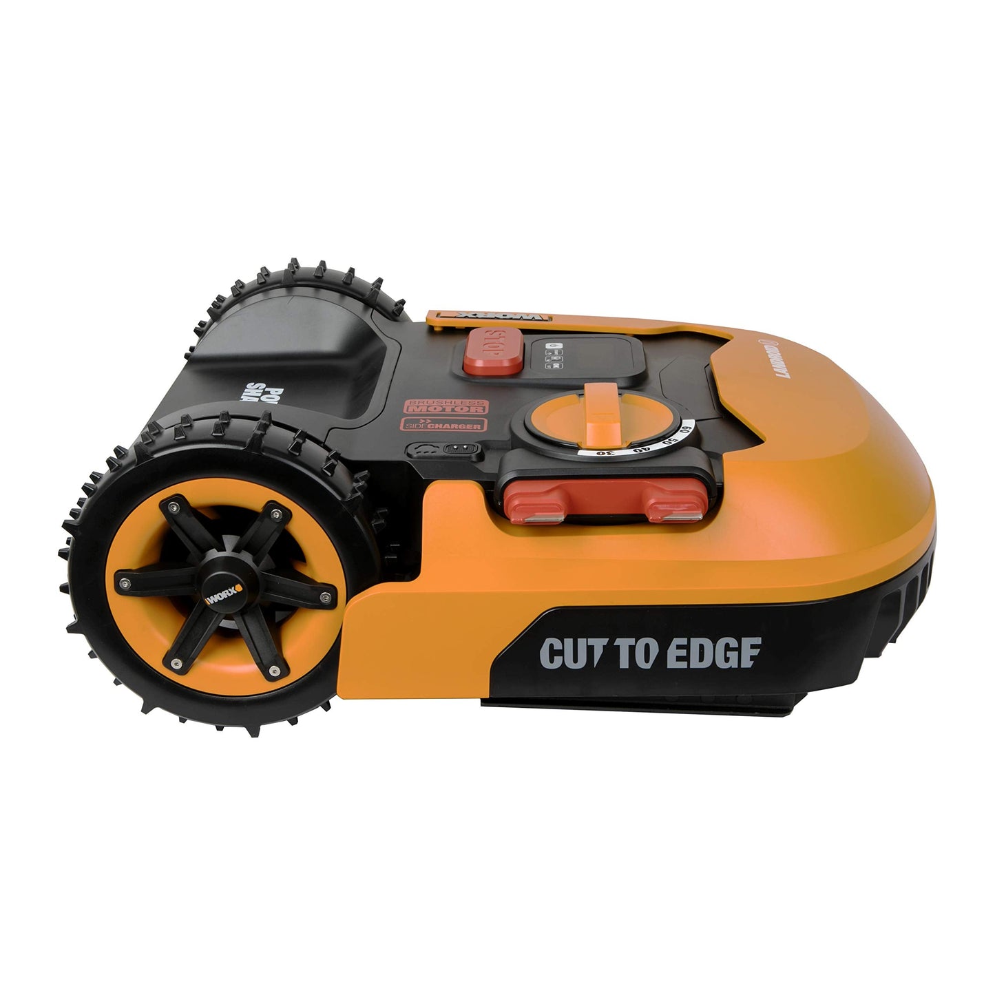 WORX WA0952 Landroid Wheels Super Grip - for Improved Climbing Capability - Professional on Difficult Terrain - Matches The Incline up to 24? or 45% -