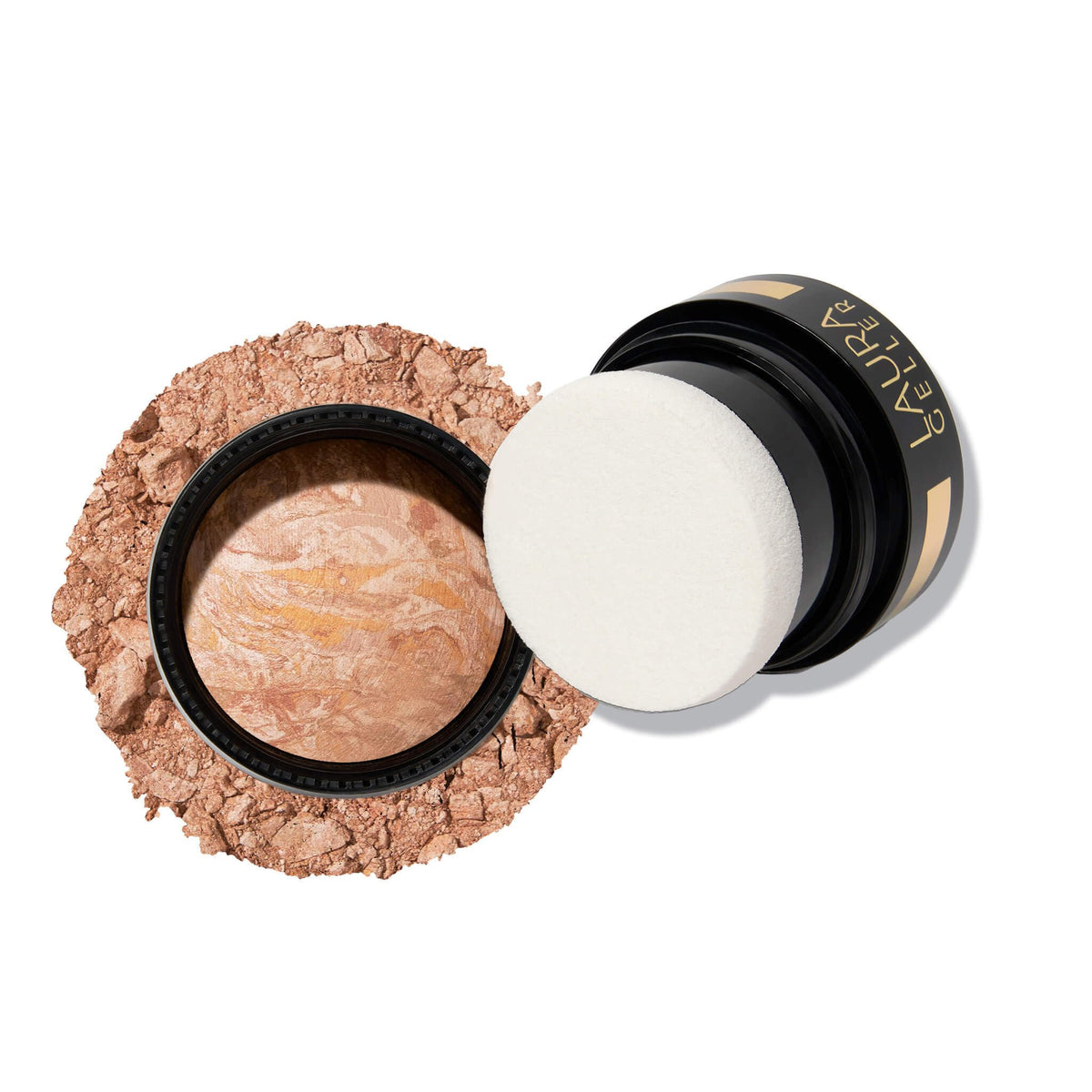 LAURA GELLER NEW YORK Baked Balance-n-Glow To Go Travel Size Illuminating Foundation - Fair - Buildable Sheer to Light Coverage - Satin Finish