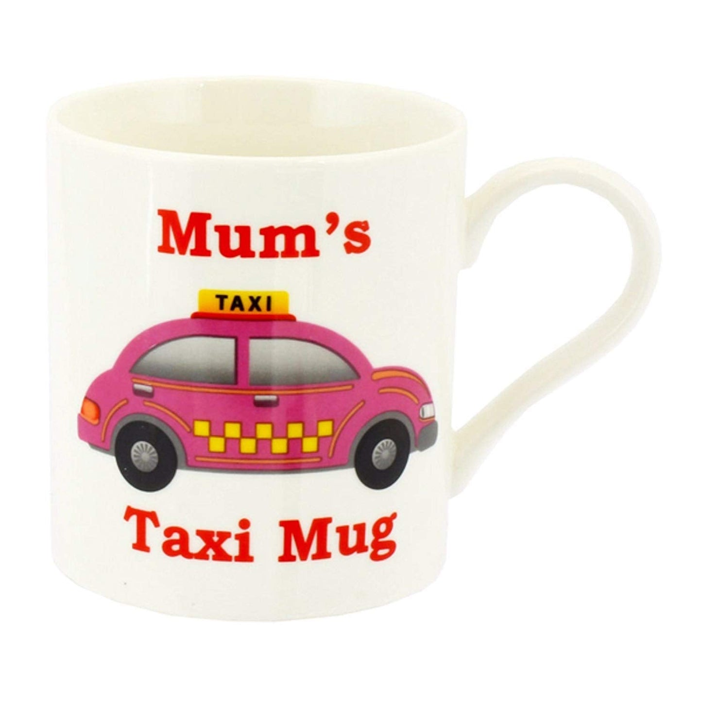 Laser Pavey Mums Taxi Ceramic Boxed Mug