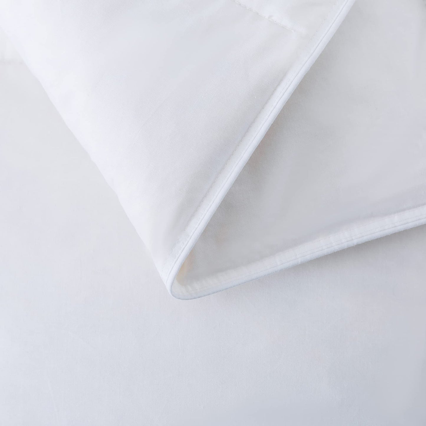 ANALIN Double Size Duvet - 13.5 Tog Luxurious Goose Feather & Down Quilt, 50% Down Double Size Bed Duvet, 100% Cotton Shell, Anti-dust mite &