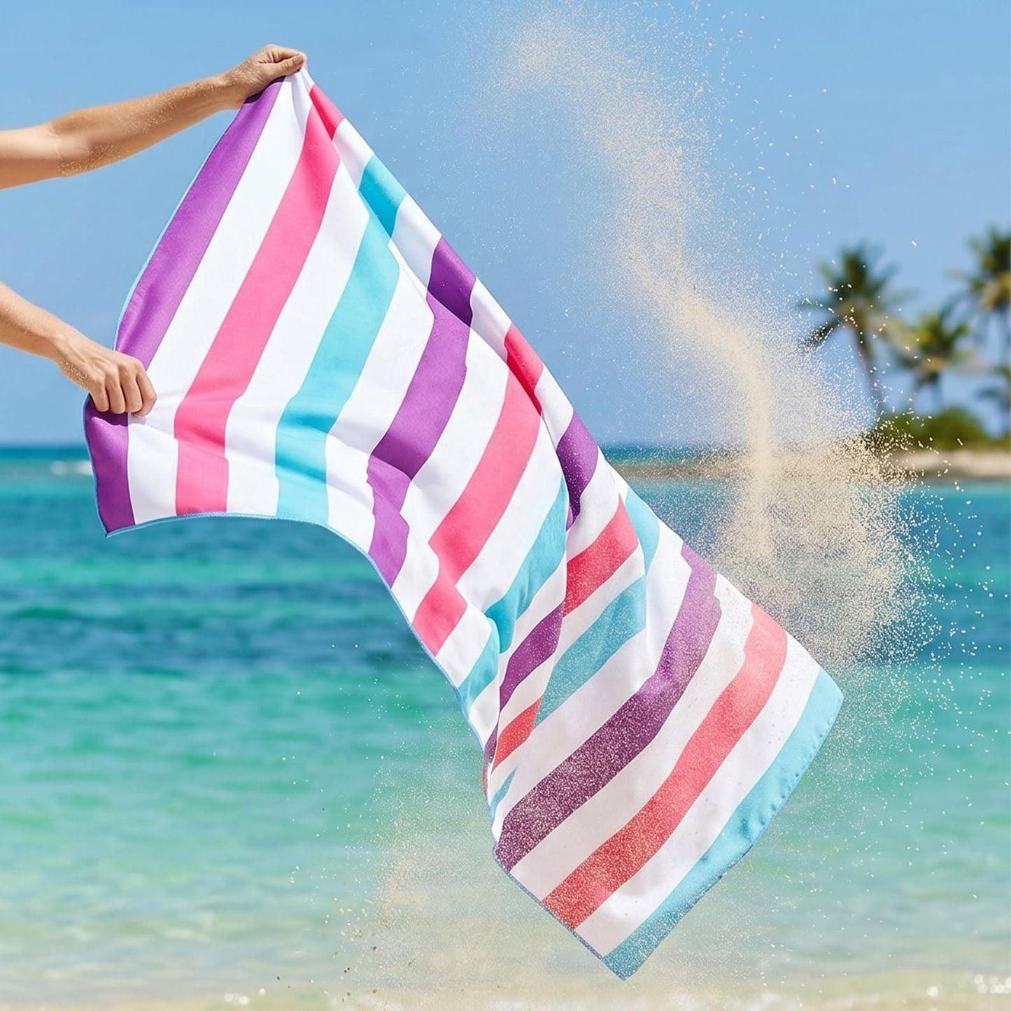 Exclusivo Mezcla Oversized Microfiber Beach Pool Towel for Adults, 180x90cm