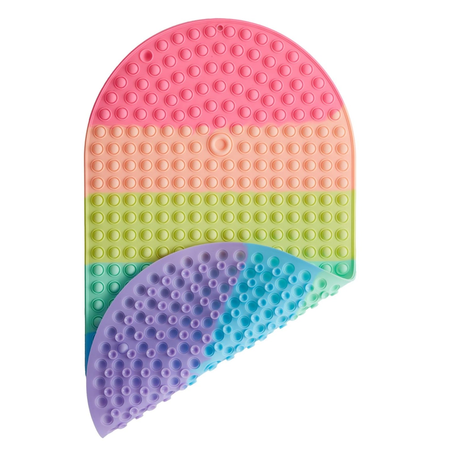 Joiyota Baby & Toddler Bath Mat for Tub，Silicone Non Slip Bathtub Mat for Kids with 27 x 15 Inches for Storage
