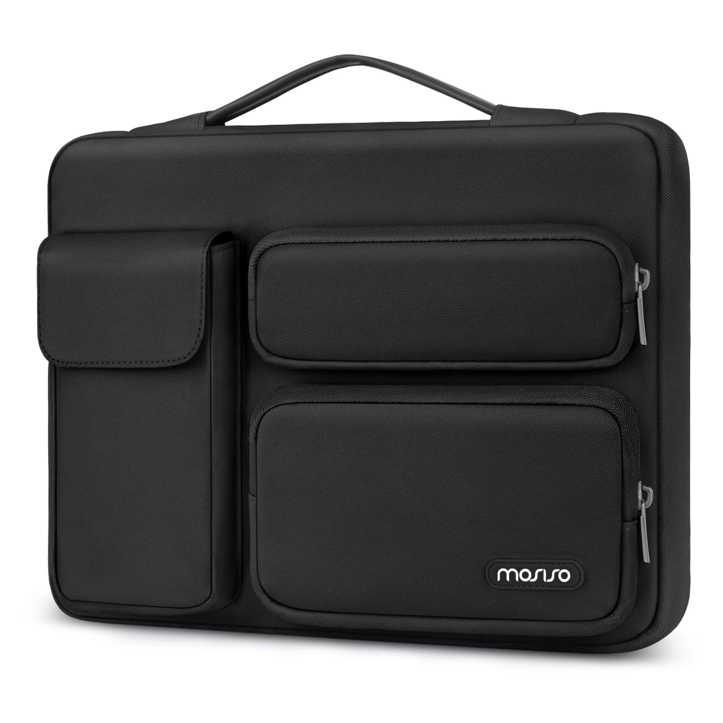 MOSISO 360 Protective Laptop Case 13 inch, 13 inch Laptop Sleeve Compatible with MacBook Air M4 M3 M2 M1 2025-2018/Pro M2 M1 2025-2016, Side Open Bag