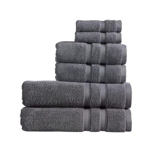 Christy Chroma Bath Sheet Set | Set of 6 | 2 Face 2 Hand 2 Bath Sheets | Highly Absorbent Heavyweight 675GSM | Bold and Bright | Soft Smooth Bathroom