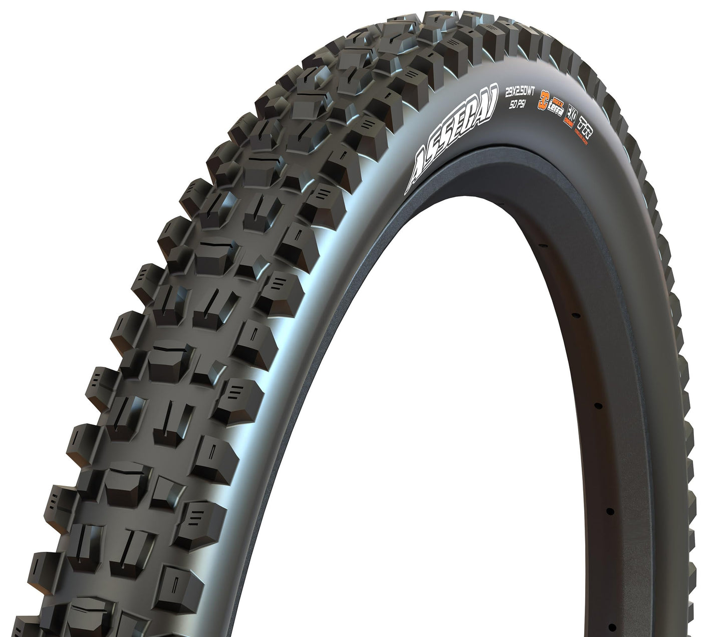 Maxxis Assegai 27 x 2.60 60 TPI Foldable 3C MaxxTerra EXO/TR, Black, TB00202400