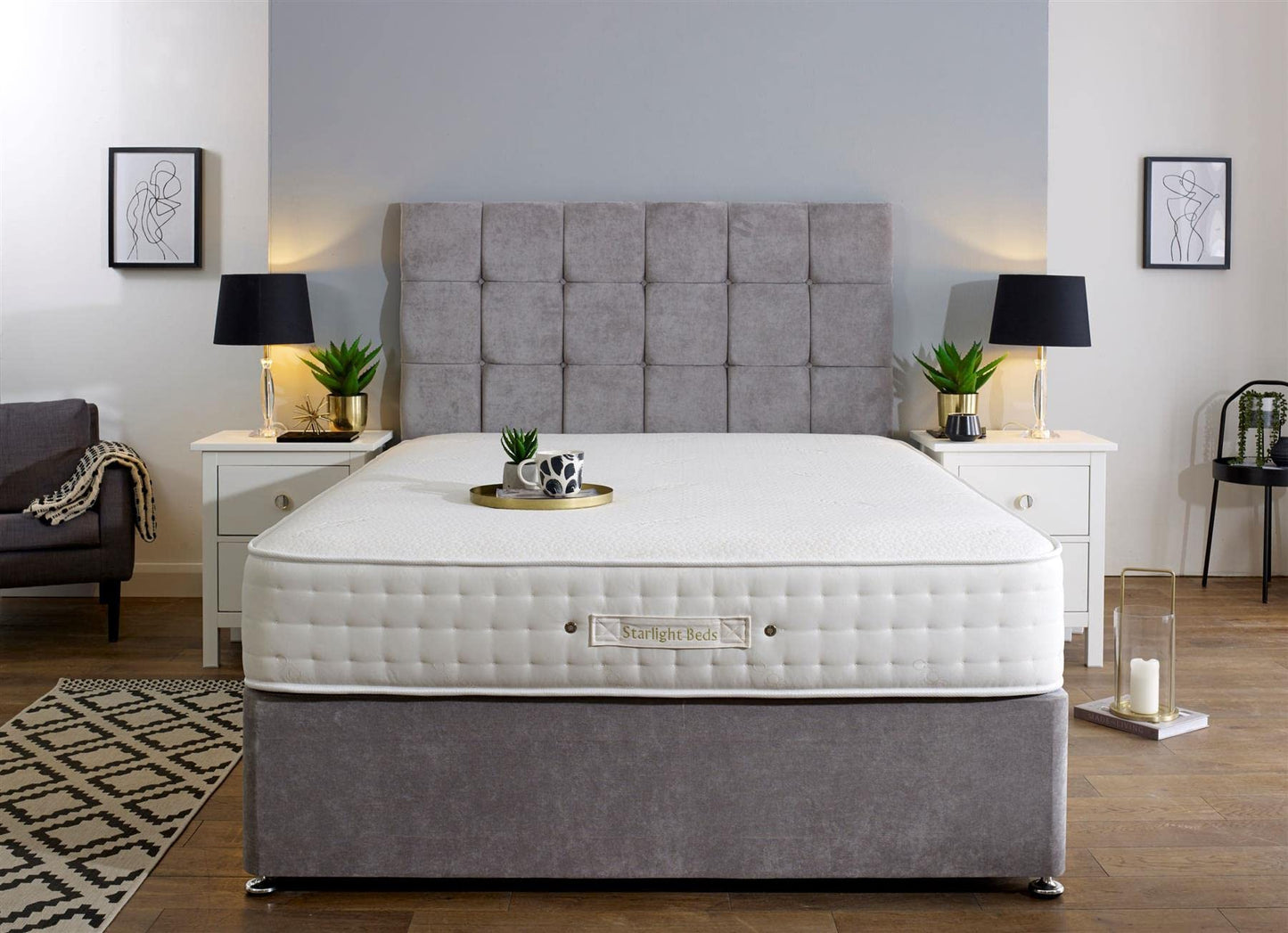 Starlight Beds Signature Single Memory Foam Pocket Sprung Mattress